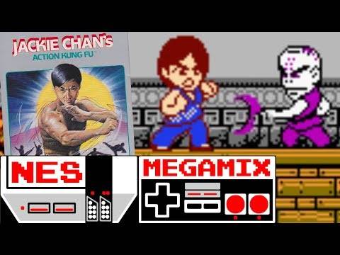 Jackie Chan's Action Kung Fu NES MEGAMIX №23 Soundtrack Walkthrough Gameplay