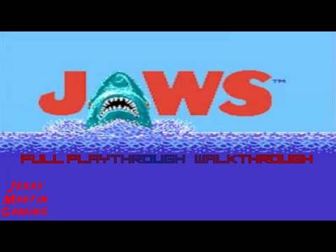 Jaws (NES) Full Playthrough/Walkthrough