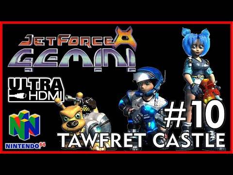 JET FORCE GEMINI [N64 UltraHDMI] Walkthrough Part 10 TAWFRET CASTLE – No Commentary