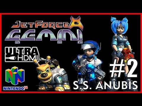 JET FORCE GEMINI [N64 UltraHDMI] Walkthrough Part 2 SS ANUBIS – No Commentary