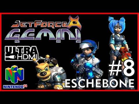 JET FORCE GEMINI [N64 UltraHDMI] Walkthrough Part 8 ESCHEBONE LAVA WORLD – No Commentary