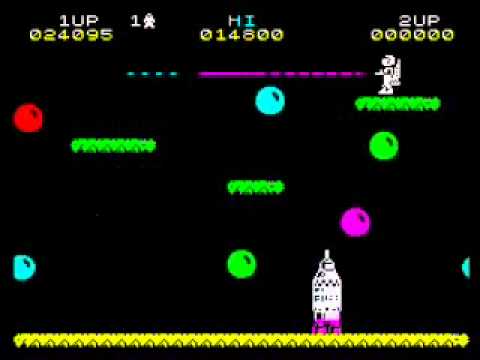 Jetpac Walkthrough, ZX Spectrum