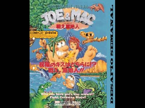 Joe & Mac (Sega Megadrive)  [Guía / Walkthrough / Longplay]