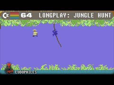 Jungle Hunt – C64 Longplay / Playthrough / Walkthrough (no commentary) 4K 60FPS #retrogaming