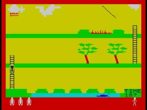 Jungle Trouble Walkthrough, ZX Spectrum