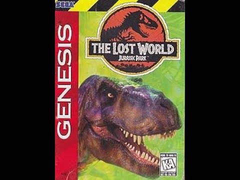 Jurassic Park The Lost World Sega Genesis 2 Players Walkthrough Part 2
