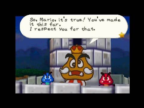 King Goomba. Paper Mario (N64). Walkthrough #2, russian commentary