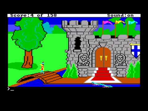 King's Quest I Quest for the Crown DOS/PC Complete Walkthrough/Playthrough 🎮#0002🎮