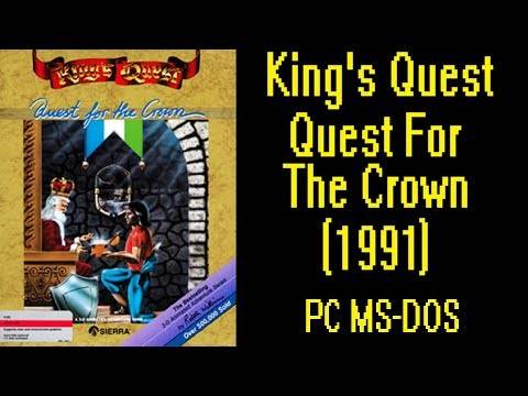 King's Quest I SCI (1990) – SCI Full Walkthrough – Dos Gameplay Video – PC MS-DOS