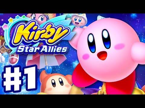 Kirby Star Allies – Gameplay Walkthrough Part 1 – Dream Land 100%! (Nintendo Switch)