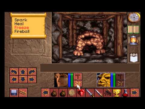 Lands of Lore: The Throne of Chaos PC (MS-DOS) Прохождение / Walkthrough part 2