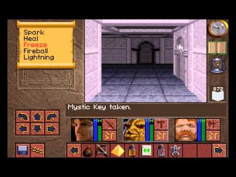 Lands of Lore: The Throne of Chaos PC (MS-DOS) Прохождение / Walkthrough part 3