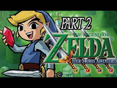 Legend of Zelda: Four Swords Adventures Part 2 Eastern Hyrule is a BLAST! (Gamecube)