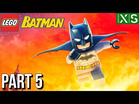 LEGO Batman The Videogame Walkthrough Gameplay Part 5 – No Commentary Xbox Series X [1080p 60FPS]