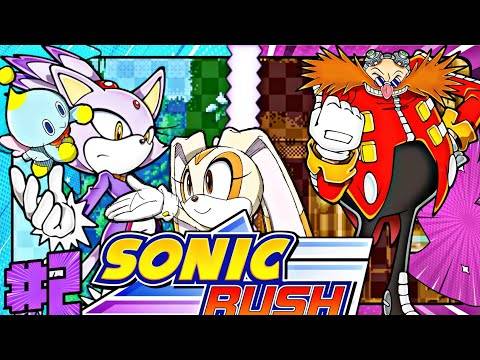 LET'S PLAY SONIC RUSH (1080P 60FPS-With Commentary)|Blaze story|Part-2|Leafstorm & MirageRoad zones