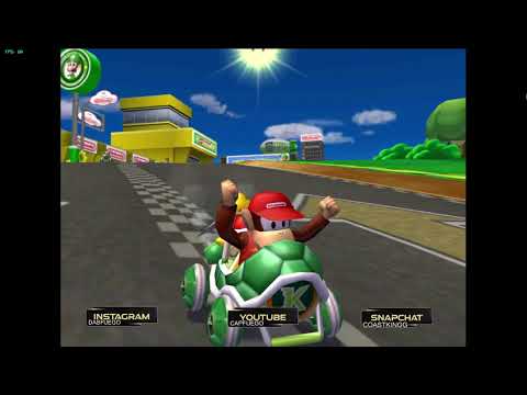 Lets Play Stoned Game Cube 1: Mario Kart Double Dash!!!