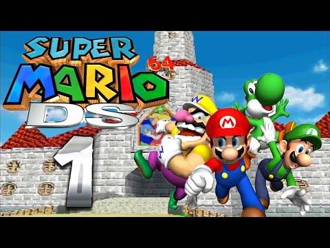 Let's Play SUPER MARIO 64 DS Part 1: Vier Helden und eine Prinzessin mit Kuchen
