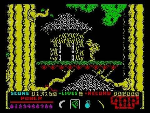 Livingstone Supongo II Walkthrough, ZX Spectrum