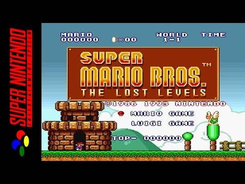 [LONGPLAY] SNES – Super Mario All-Stars – Super Mario Bros – The Lost Levels [Mario] (HD, 60FPS)