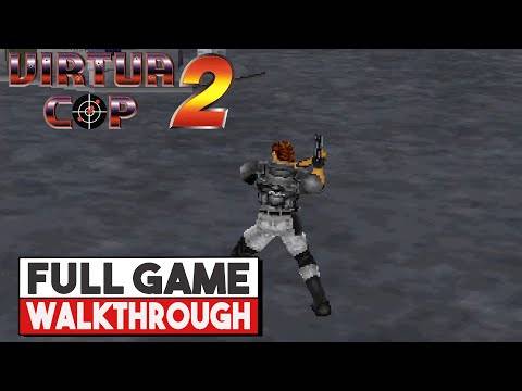 Longplay Virtua Cop 2 (Arcade, Saturn, Dreamcast, PC) [4K 60FPS PC] Full Game Walkthrough