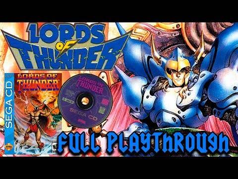 Lords of Thunder (Sega CD) Full Playthrough | Walkthrough | Gameplay w/commentary