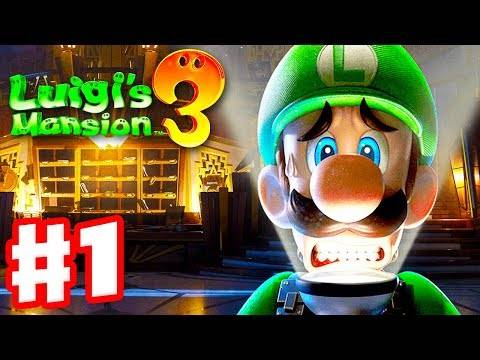 Luigi's Mansion 3 – Gameplay Walkthrough Part 1 – Welcome to the Last Resort! (Nintendo Switch)