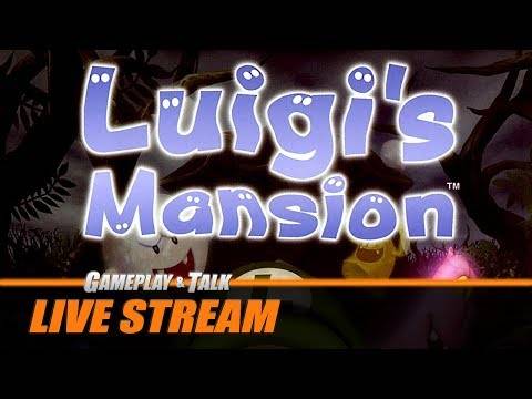 Luigi's Mansion (Nintendo Game Cube) – Full Playthrough | Gameplay and Talk Live Stream #059