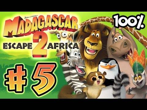 Madagascar Escape 2 Africa Walkthrough Part 5 (X360, PS3, PS2, Wii) 100% Level 5 – Rites of Passage