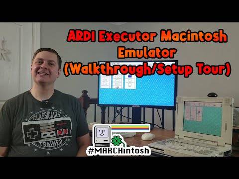 #MARCHintosh: ARDI Executor Macintosh Emulator on DOS and Windows: Quick Walkthrough and Setup Tour