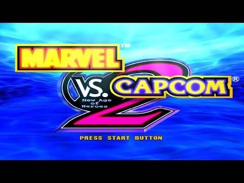 Marvel vs. Capcom 2:New Age of Heroes (Sega Dreamcast) Walkthrough No Commentary