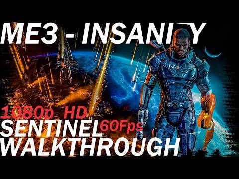 Mass Effect 3 [2020] – Insanity difficulty – Sentinel class – Walkthrough Longplay – Part 7