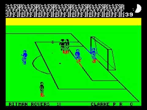 Match Day Walkthrough, ZX Spectrum (21-0 on highest difficulty)
