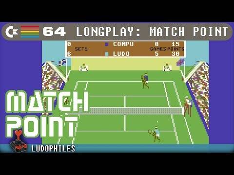 Match Point – C64 Longplay / Playthrough / Walkthrough (no commentary) 4K 60FPS ;) #retrogaming