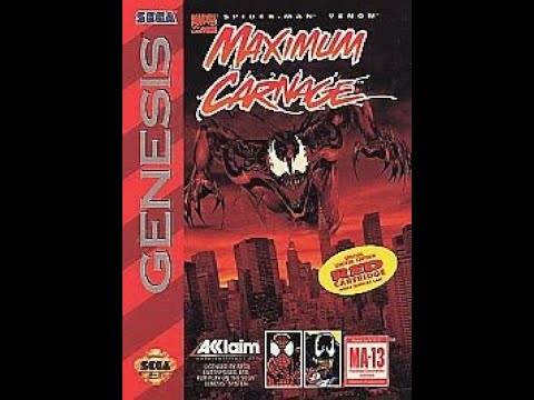 Maximum Carnage Sega Genesis (MegaDrive) Alternative Walkthrough
