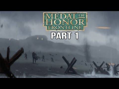 Medal of Honor Frontline Gameplay Walkthrough Part 1 – Normandy Landings