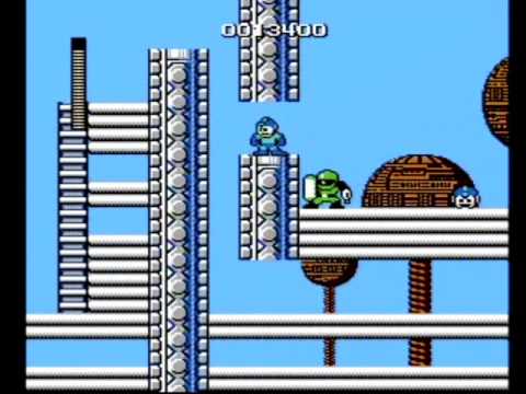 Mega Man (NES) Walkthrough: Bomb Man Stage