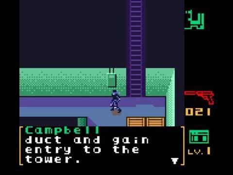 Metal Gear Solid GBC (Gameboy Color) – Walkthrough – Stage 3 with commentary