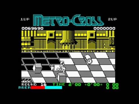 Metro-Cross 128k (2021 Edition) Walkthrough, ZX Spectrum