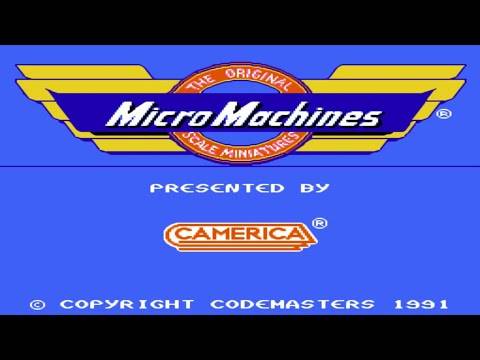 Micro Machines. NES [No Damage Walkthrough (All Bonus Race) / Прохождение без урона]