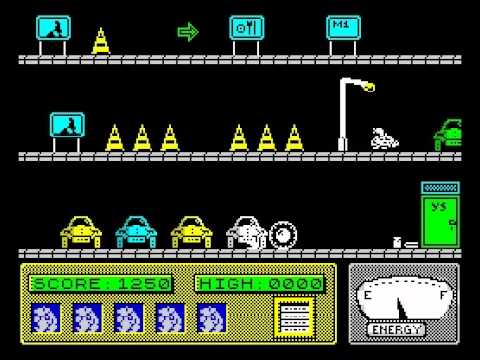 Moley Christmas Walkthrough, ZX Spectrum