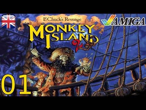Monkey Island 2: LeChuck's Revenge – AMIGA – [01/11] – [Part One – 01/03] – English Walkthrough