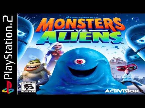Monsters vs. Aliens – Story 100% – Full Game Walkthrough / Longplay (PS2) HD, 60fps