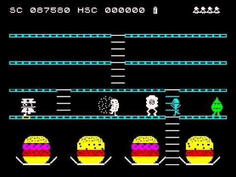 Mr. Wimpy Walkthrough, ZX Spectrum