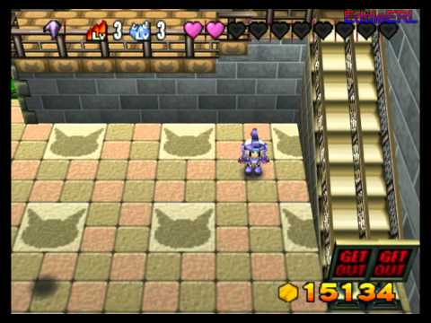 (N64) BomberMan 64 – The Second Attack – Walkthrough Part 11A – Epikyur & Final Custom Parts (100%)