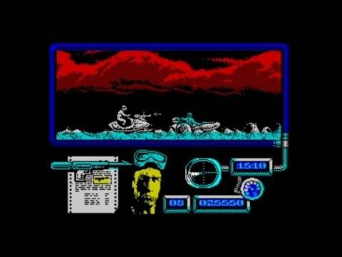 Navy Moves  (1988 / 128k AY Music Version) Walkthrough, ZX Spectrum
