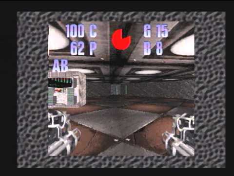 Nemac IV Walkthrough – Amiga 3D FPP Game – Level 4 – Connecting Passage