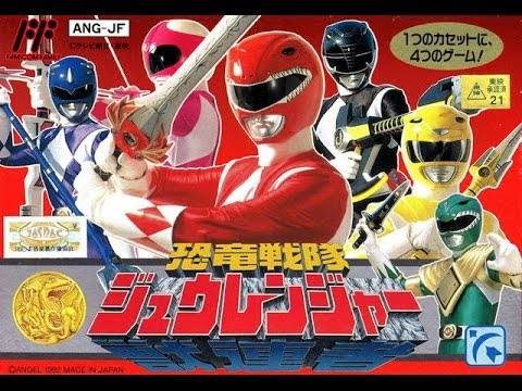 NES 恐竜戦隊ジュウレンジャー Kyouryuu Sentai Zyuranger Video Walkthrough