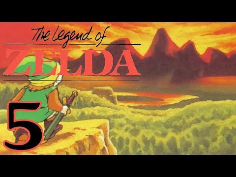 NES Legend of Zelda 100% Walkthrough – Part 5/12 – Heart Piece, Bait, & 4th Dungeon (Commentary)