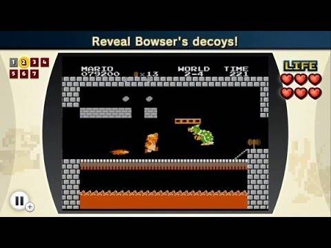 NES Remix Walkthrough – Super Mario Bros. Stages 12-23 (3 Star Rainbow Rank)