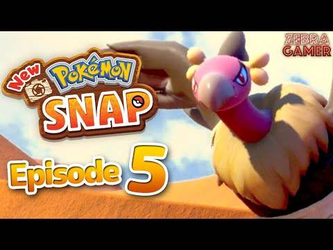 New Pokemon Snap Gameplay Walkthrough Part 5 – Sweltering Sands Day & Night!